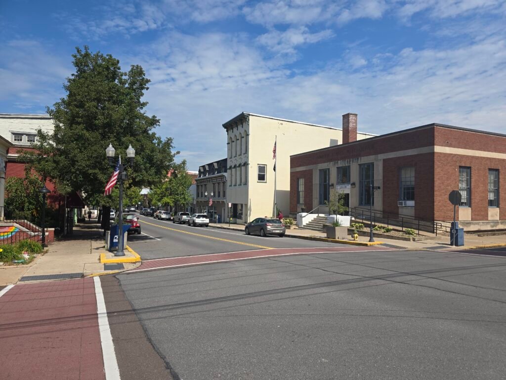 Danville PA home value and downtown Main Street